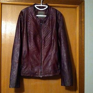 Faux Leather Jacket